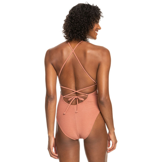 Roxy Γυναικείο ολόσωμο μαγιό Coconut Crew One-Piece Swimsuit